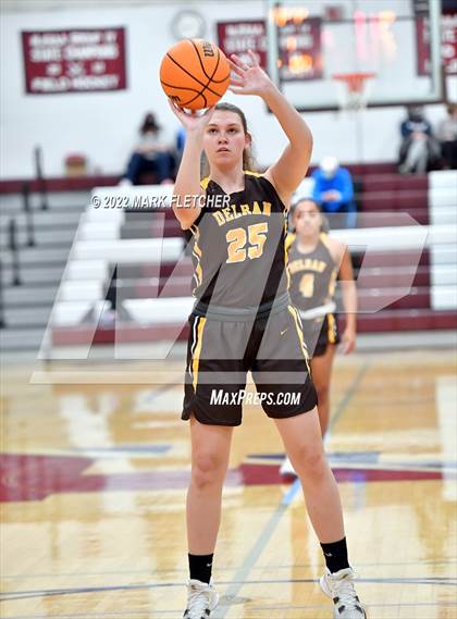 Thumbnail 3 in Wildwood Catholic vs Delran (South Jersey Invitational) photogallery.