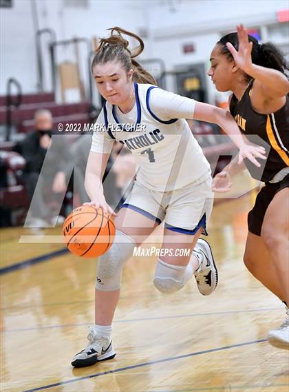 Thumbnail 1 in Wildwood Catholic vs Delran (South Jersey Invitational) photogallery.