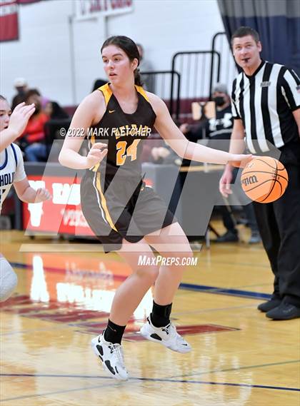 Thumbnail 3 in Wildwood Catholic vs Delran (South Jersey Invitational) photogallery.