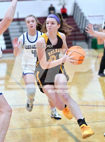 Thumbnail 1 in Wildwood Catholic vs Delran (South Jersey Invitational) photogallery.