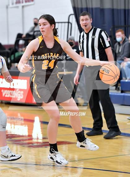 Thumbnail 1 in Wildwood Catholic vs Delran (South Jersey Invitational) photogallery.
