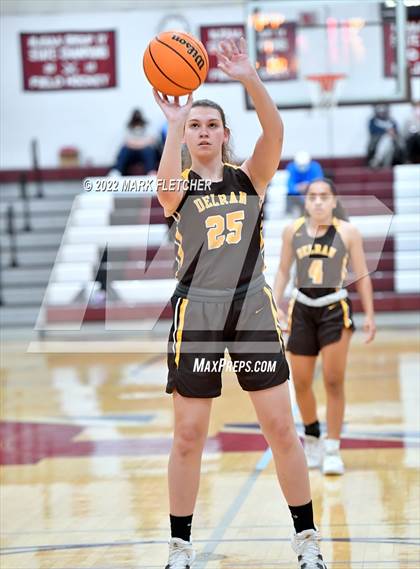 Thumbnail 2 in Wildwood Catholic vs Delran (South Jersey Invitational) photogallery.