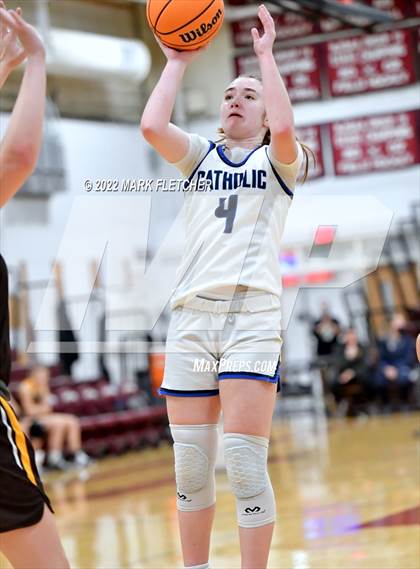 Thumbnail 1 in Wildwood Catholic vs Delran (South Jersey Invitational) photogallery.