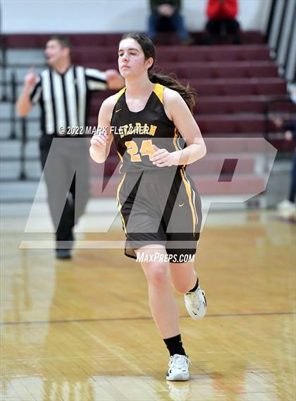Thumbnail 3 in Wildwood Catholic vs Delran (South Jersey Invitational) photogallery.
