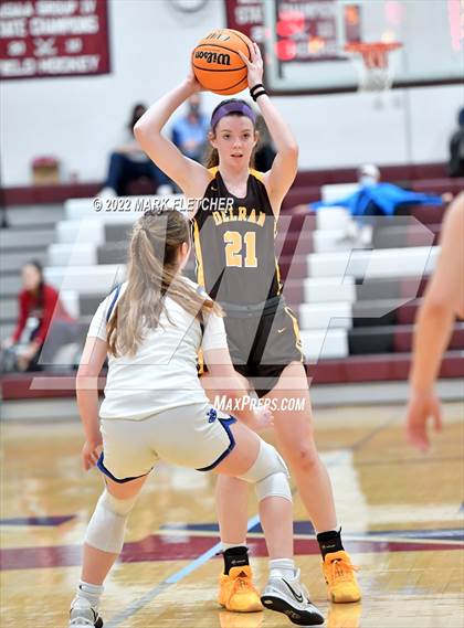 Thumbnail 3 in Wildwood Catholic vs Delran (South Jersey Invitational) photogallery.