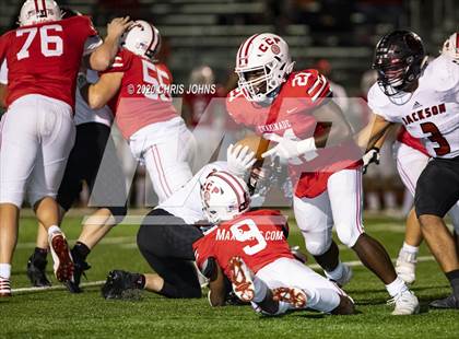 Thumbnail 1 in Jackson @ Chaminade (MSHSAA Class 5 Quarterfinal) photogallery.