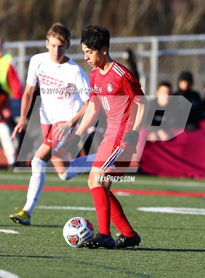 Thumbnail 3 in Deerfield @ Mundelein (IHSA Regional Quarterfinal) photogallery.