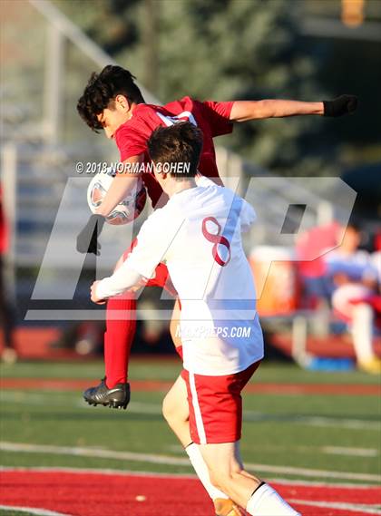Thumbnail 1 in Deerfield @ Mundelein (IHSA Regional Quarterfinal) photogallery.