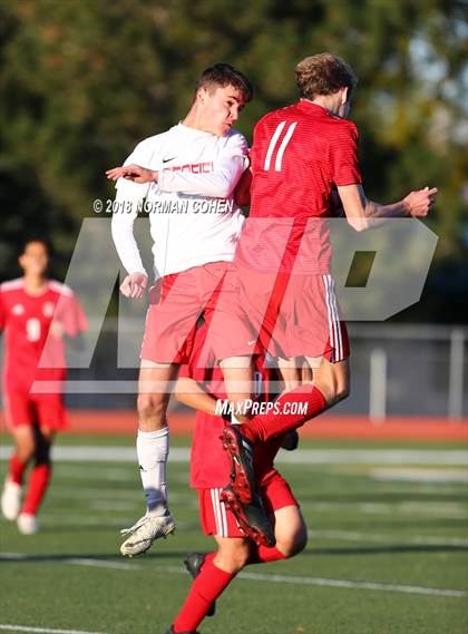 Thumbnail 2 in Deerfield @ Mundelein (IHSA Regional Quarterfinal) photogallery.