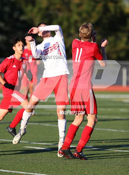 Thumbnail 2 in Deerfield @ Mundelein (IHSA Regional Quarterfinal) photogallery.