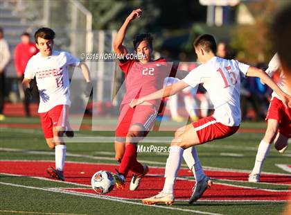 Thumbnail 3 in Deerfield @ Mundelein (IHSA Regional Quarterfinal) photogallery.
