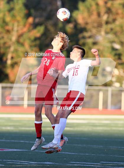 Thumbnail 3 in Deerfield @ Mundelein (IHSA Regional Quarterfinal) photogallery.