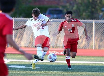 Thumbnail 3 in Deerfield @ Mundelein (IHSA Regional Quarterfinal) photogallery.