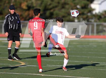 Thumbnail 2 in Deerfield @ Mundelein (IHSA Regional Quarterfinal) photogallery.