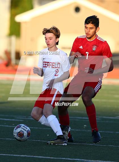 Thumbnail 3 in Deerfield @ Mundelein (IHSA Regional Quarterfinal) photogallery.