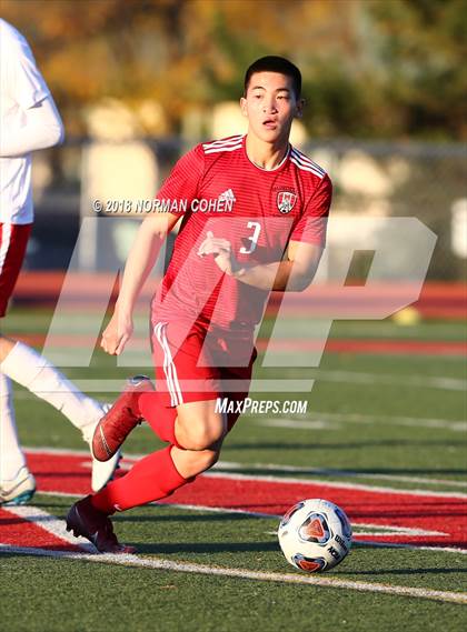 Thumbnail 2 in Deerfield @ Mundelein (IHSA Regional Quarterfinal) photogallery.
