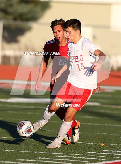 Thumbnail 2 in Deerfield @ Mundelein (IHSA Regional Quarterfinal) photogallery.