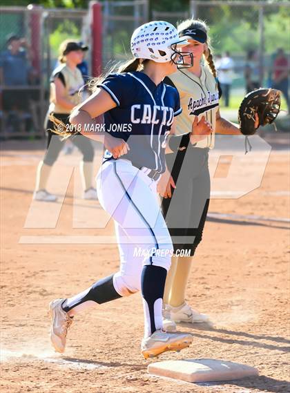 Thumbnail 3 in Apache Junction vs. Cactus (AIA 4A Round 3B Playoff)  photogallery.