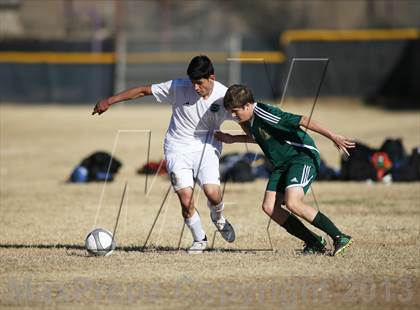 Thumbnail 1 in Canyon del Oro vs. Amphitheater (Chris Maier Soccer Tournament) photogallery.