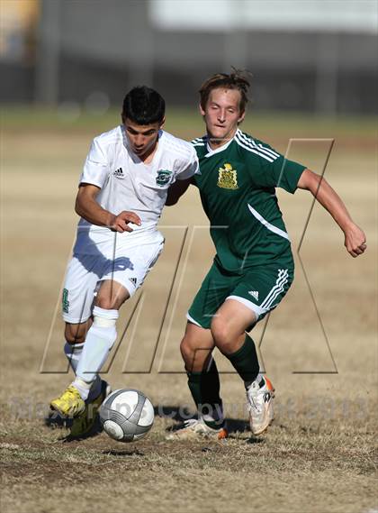 Thumbnail 1 in Canyon del Oro vs. Amphitheater (Chris Maier Soccer Tournament) photogallery.