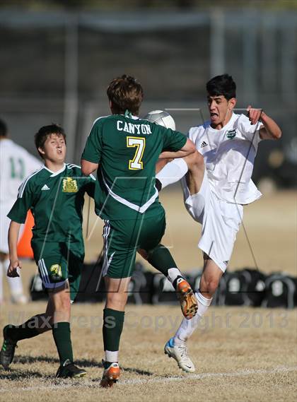 Thumbnail 2 in Canyon del Oro vs. Amphitheater (Chris Maier Soccer Tournament) photogallery.