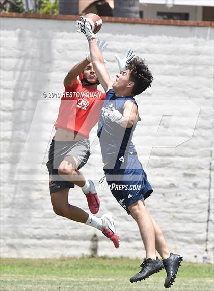 Thumbnail 2 in Mater Dei vs.St. Paul (Battle at the Beach 7x7) photogallery.