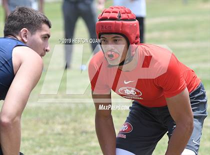 Thumbnail 3 in Mater Dei vs.St. Paul (Battle at the Beach 7x7) photogallery.