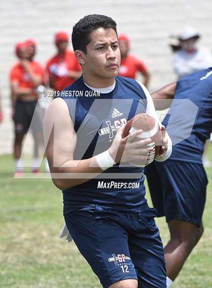 Thumbnail 1 in Mater Dei vs.St. Paul (Battle at the Beach 7x7) photogallery.