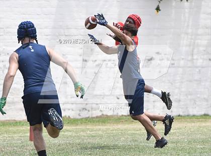 Thumbnail 1 in Mater Dei vs.St. Paul (Battle at the Beach 7x7) photogallery.