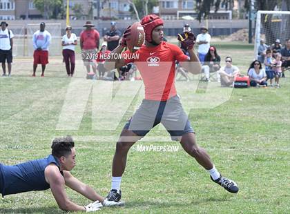 Thumbnail 2 in Mater Dei vs.St. Paul (Battle at the Beach 7x7) photogallery.