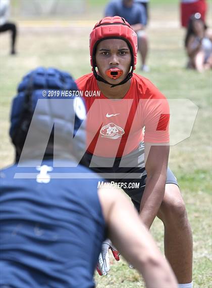 Thumbnail 1 in Mater Dei vs.St. Paul (Battle at the Beach 7x7) photogallery.