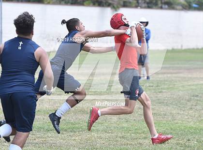 Thumbnail 2 in Mater Dei vs.St. Paul (Battle at the Beach 7x7) photogallery.