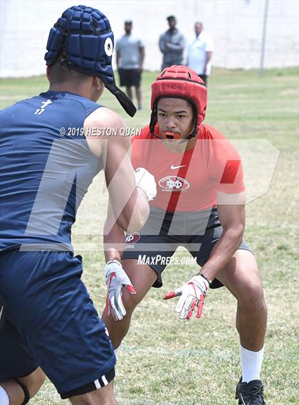 Thumbnail 3 in Mater Dei vs.St. Paul (Battle at the Beach 7x7) photogallery.