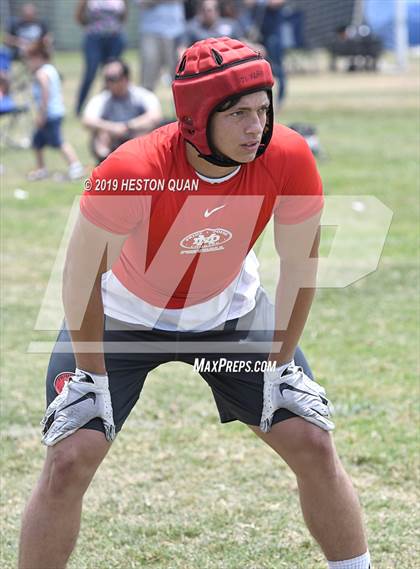 Thumbnail 2 in Mater Dei vs.St. Paul (Battle at the Beach 7x7) photogallery.