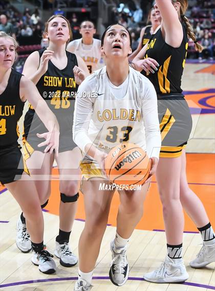 Thumbnail 1 in Show Low vs. Bourgade Catholic (AIA 3A Quarterfinal) photogallery.