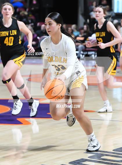 Thumbnail 1 in Show Low vs. Bourgade Catholic (AIA 3A Quarterfinal) photogallery.