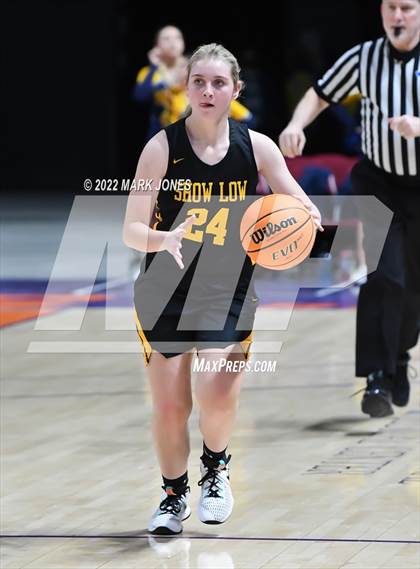 Thumbnail 3 in Show Low vs. Bourgade Catholic (AIA 3A Quarterfinal) photogallery.