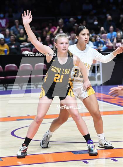 Thumbnail 1 in Show Low vs. Bourgade Catholic (AIA 3A Quarterfinal) photogallery.