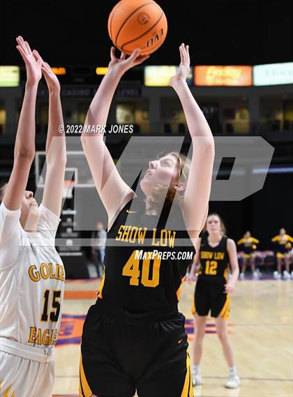 Thumbnail 1 in Show Low vs. Bourgade Catholic (AIA 3A Quarterfinal) photogallery.
