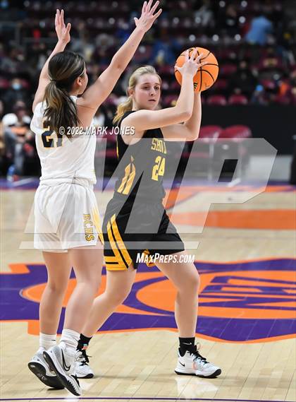 Thumbnail 3 in Show Low vs. Bourgade Catholic (AIA 3A Quarterfinal) photogallery.