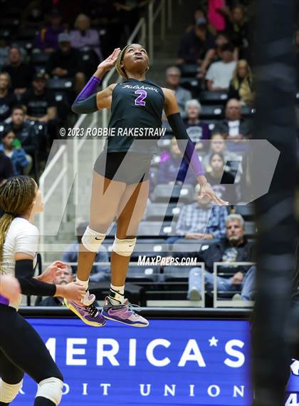 Thumbnail 1 in Fulshear vs. Lovejoy (UIL 5A Volleyball Semifinal) photogallery.