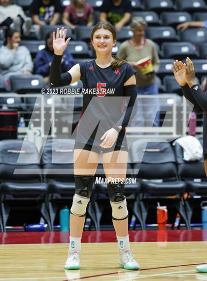 Thumbnail 1 in Fulshear vs. Lovejoy (UIL 5A Volleyball Semifinal) photogallery.