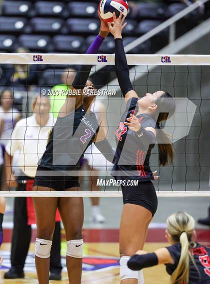 Thumbnail 2 in Fulshear vs. Lovejoy (UIL 5A Volleyball Semifinal) photogallery.
