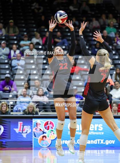 Thumbnail 1 in Fulshear vs. Lovejoy (UIL 5A Volleyball Semifinal) photogallery.