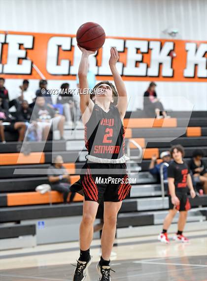 Thumbnail 3 in New Smyrna Beach vs DeLand (JV Shoot-out at Spruce Creek) photogallery.