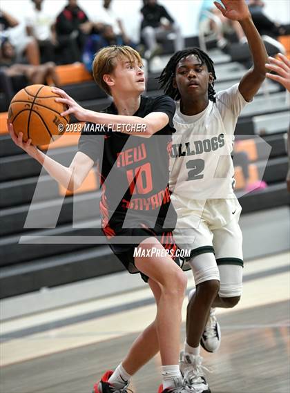 Thumbnail 1 in New Smyrna Beach vs DeLand (JV Shoot-out at Spruce Creek) photogallery.