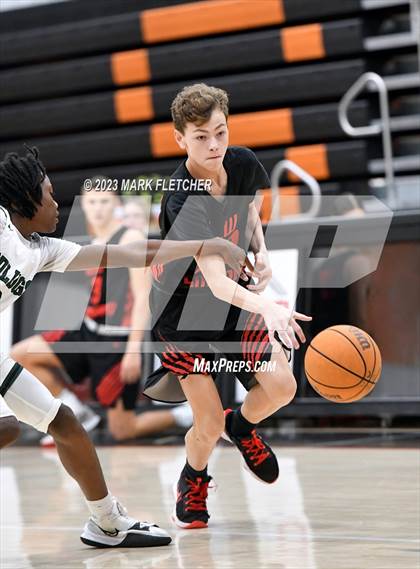 Thumbnail 3 in New Smyrna Beach vs DeLand (JV Shoot-out at Spruce Creek) photogallery.