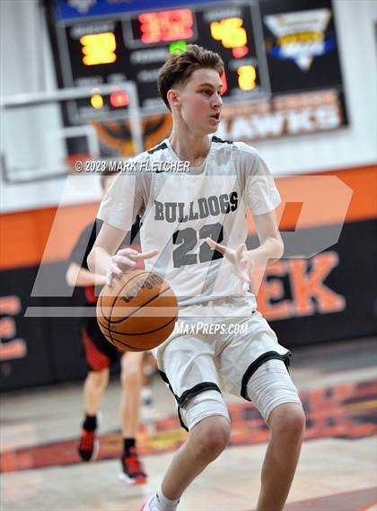 Thumbnail 1 in New Smyrna Beach vs DeLand (JV Shoot-out at Spruce Creek) photogallery.