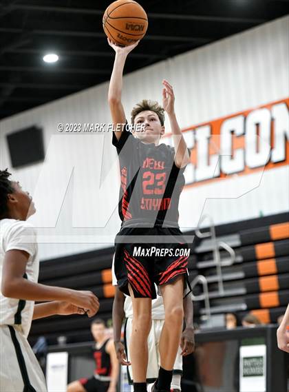 Thumbnail 2 in New Smyrna Beach vs DeLand (JV Shoot-out at Spruce Creek) photogallery.