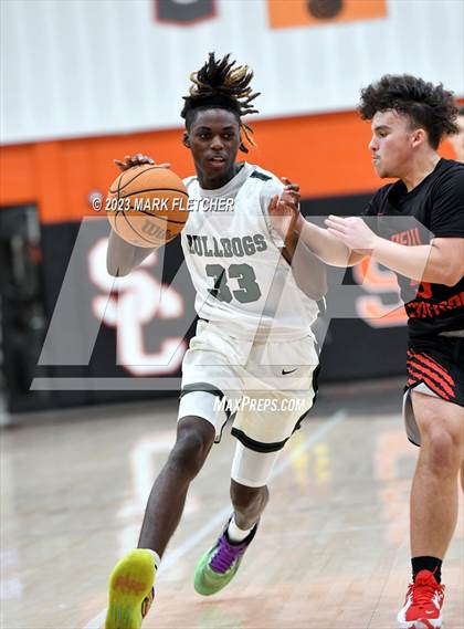 Thumbnail 2 in New Smyrna Beach vs DeLand (JV Shoot-out at Spruce Creek) photogallery.